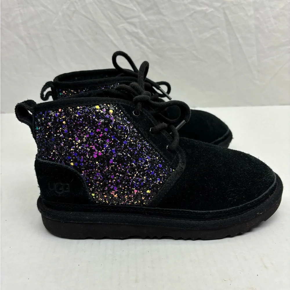 Ugg glitter boots little girl SZ 3